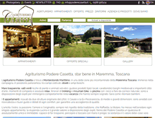Tablet Screenshot of poderecasetta.it